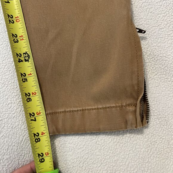 Ann Taylor Loft Tan Skinny Leg Cargo Pants Women’s Size 10 (32x28) - Picture 3 of 14